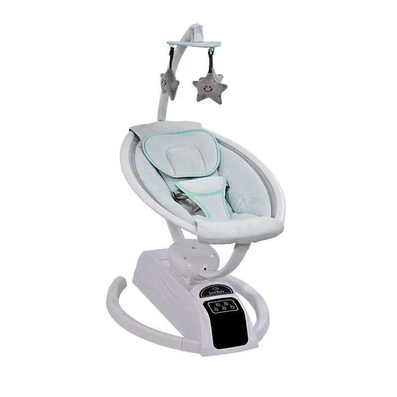 Baby Rocking Chair Electric Children's Comfort Chair Baby Sleeping Recliner Multifunctional Rocking Bed Newborn Rest Chair