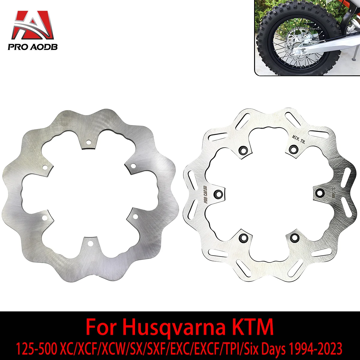 

Motorcycle Rear Brake Disc Rotor For Husaberg KTM GasGas Husqvarna 125-501 FE TE FC TC TX FX 2014-2023 Universal Parts Motocross