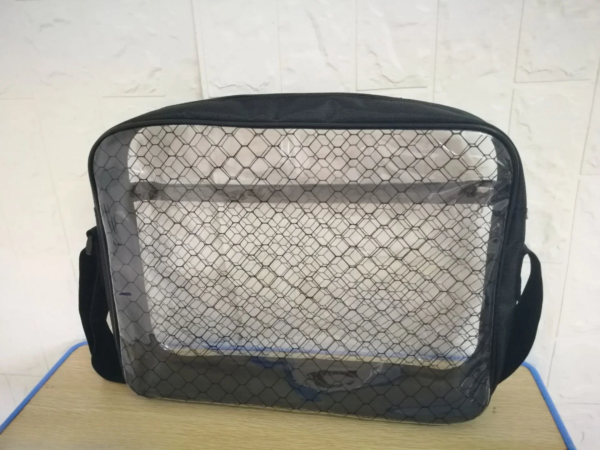 Durable40 * 30 * 8 Vertical Square Anti-static Transparent Printed PVC17 Inch Dust-free Computer Diagonal Bag