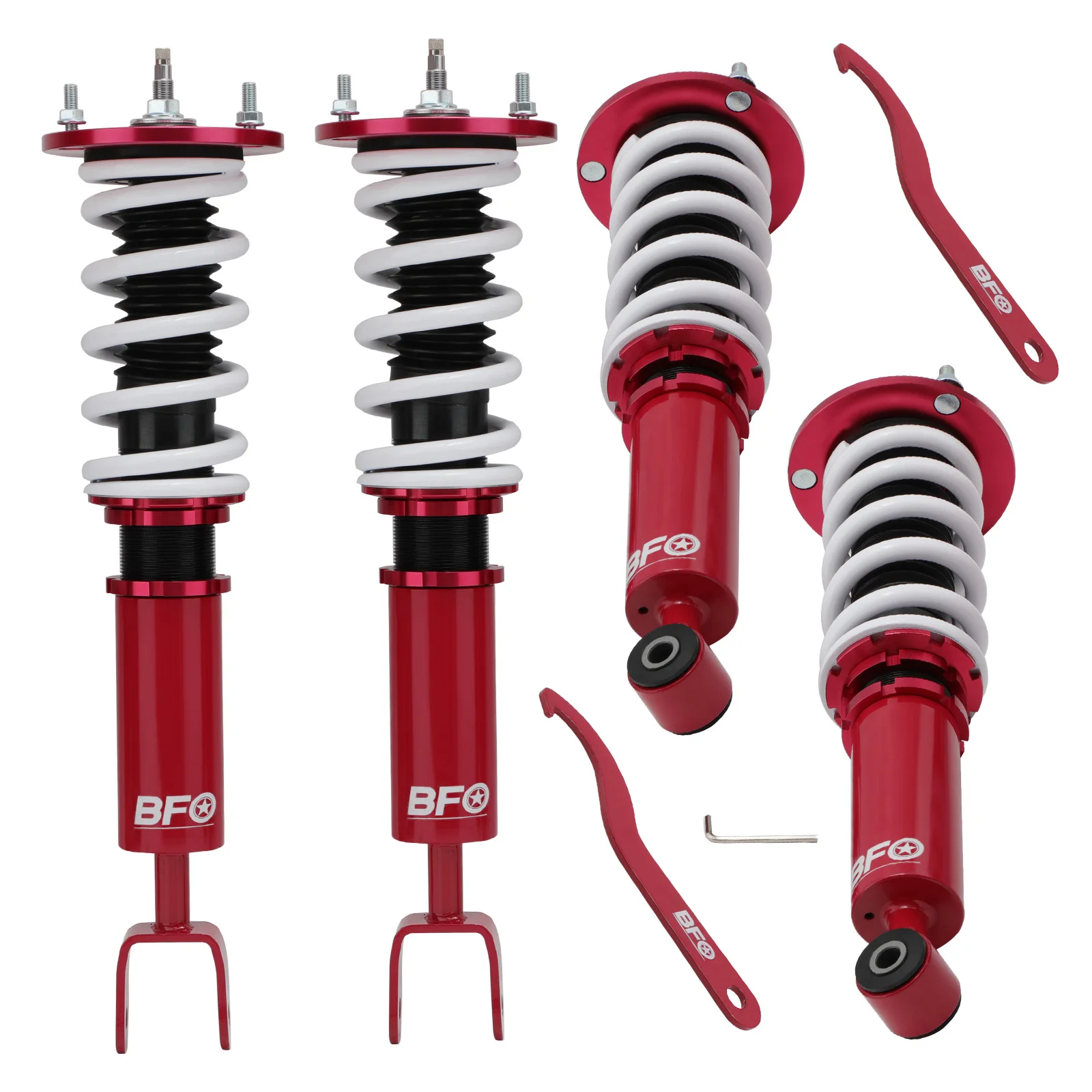 BFO Adjustable Coilovers Suspension Kit For Lexus SC300 SC400 92-00 SUPRA 93-98 Coilover Struts Lowering  Shock Absorbers Kit