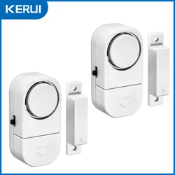 KERUI Door Window Sensor Independent Opening Magnetic Door Sensor 90db Wireless Security Alarm