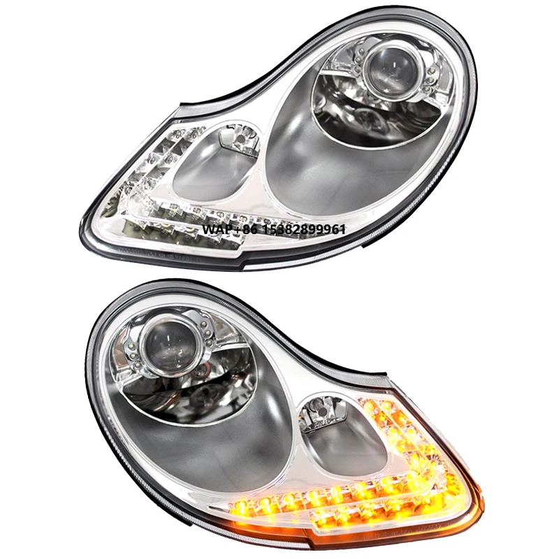 for 996 1998-2004 Car Front Light Head Lights LED Upgrade  LED Headlights Assembly Front Lights