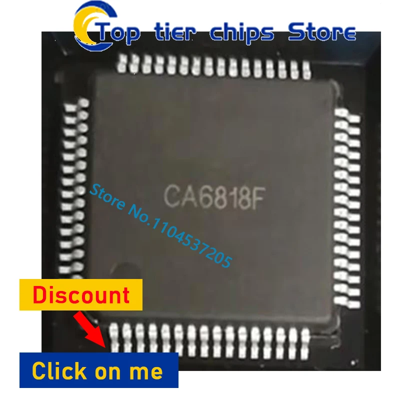 1 шт. CA6818F QFP 100% новое происхождение