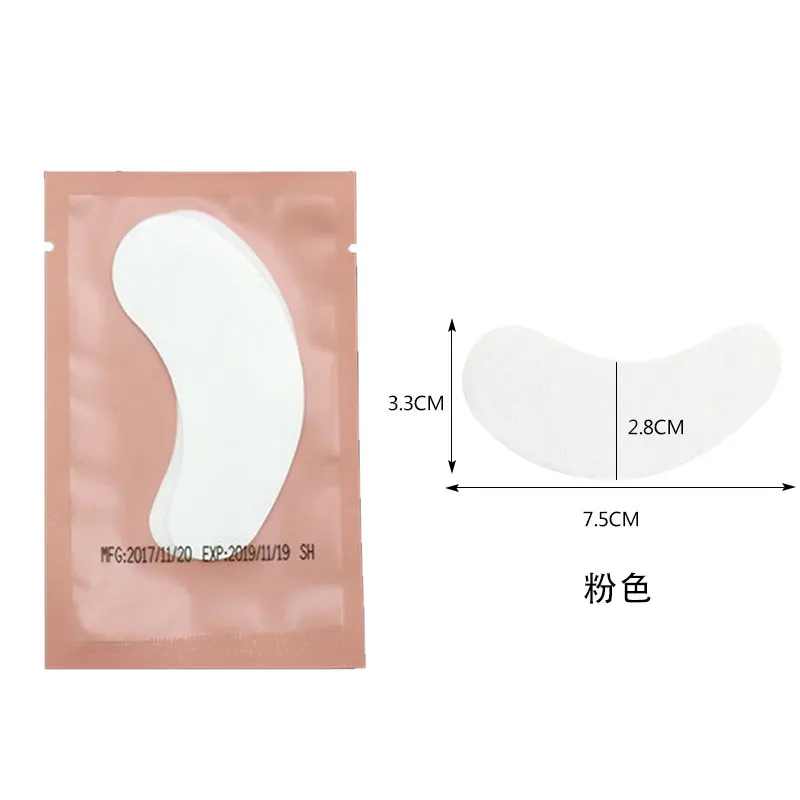 50 Paar Hydrogel-Augenpads für Wimpernverlängerung – Isolierende Augenpads zum Entfernen von Make-up – Augenpad-Sticker für Wimpernverlängerung – Make-up-Tools – Detail 6