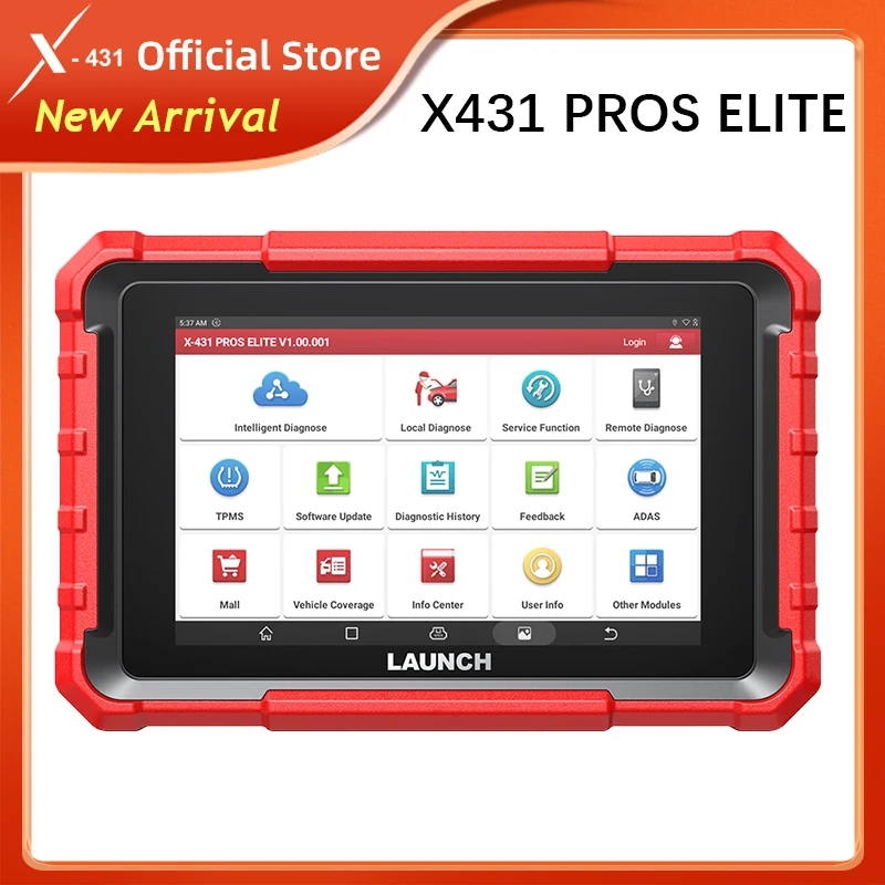 X-431 Pros Elite LAUNCH OBD2 Scanner Car Diagnostic Tool Auto Scan OBD Diagnost Diagnosis Professional Automotive Free Shipping