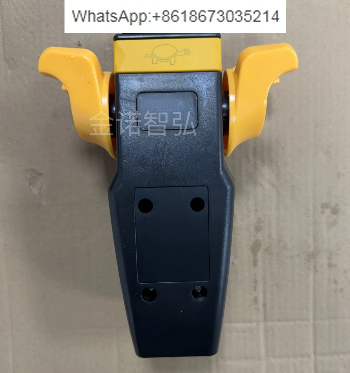 

Electric ground cow truck accelerator assembly governor handle