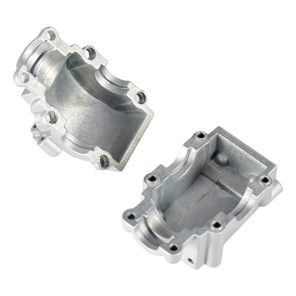 WLtoys 144001 caja de engranajes de onda de Metal cubierta superior e inferior 144001-1254 para 1/14 WLtoys 144001 124018 124019 piezas de repuesto de coche teledirigido