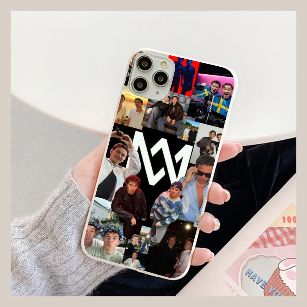 Music Marcus And Martinus Band Phone Case For IPhone 14 11 12 13 Mini Pro Xs Max 8 7 6 6S Plus X XR Solid Candy Color Case