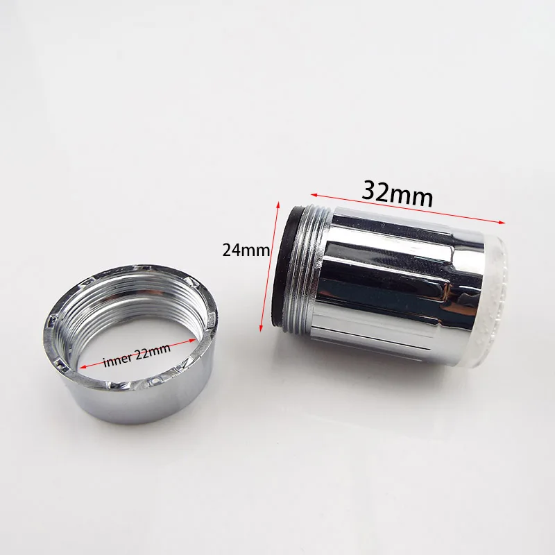 

LED Temperature Control, Temperature Sensing, Three Color Color Changing Faucet, Water Spout, Home Kitchen And Bathroom A6