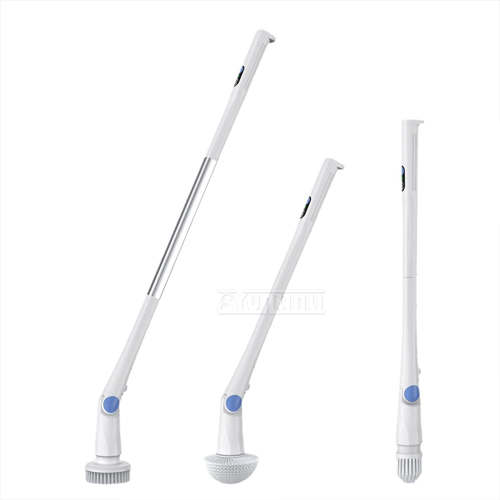 새로운 도착무선 전기 청소 브러시 ​​휴대용 조절 각도 청소 도구