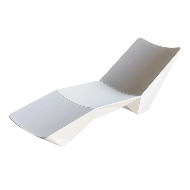 Outdoor beach chair pool leisure seat, hotel hot spring courtyard garden rest bed
