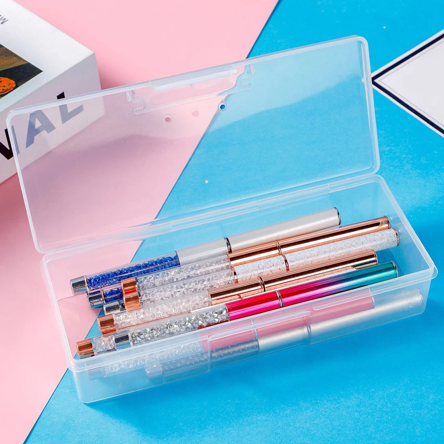 

Large Capacity Pencil Box Home Tools Storage Organizer Box Portable Travel Case Office Supplies