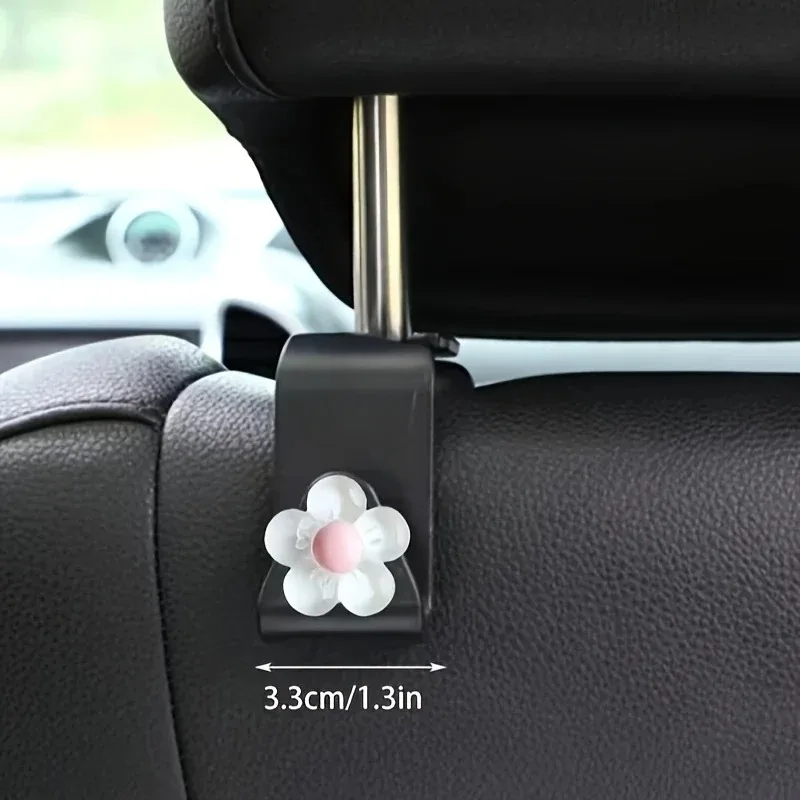 2 قطعة مسند الرأس بالمقعد السيارة هوك الخلفي السنانير للسيارات المقعد الخلفي التخزين المنظم شماعات حامل لحقيبة اليد محفظة أكياس الملابس معاطف