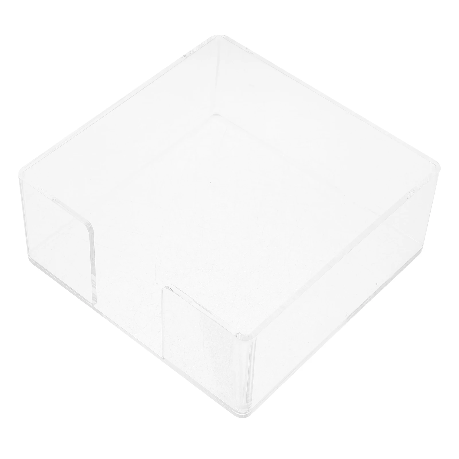 

Acrylic Napkin Storage Box Multi function Tissue Case Household Decor Square Desktop Paper Holder Elegant Design Home Office