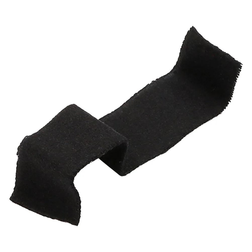 

Black Erhu Mute Filter Pad Sound Absorber Noise Reducer Practice Accessories Durable Material Long Term Use BY203 Musical