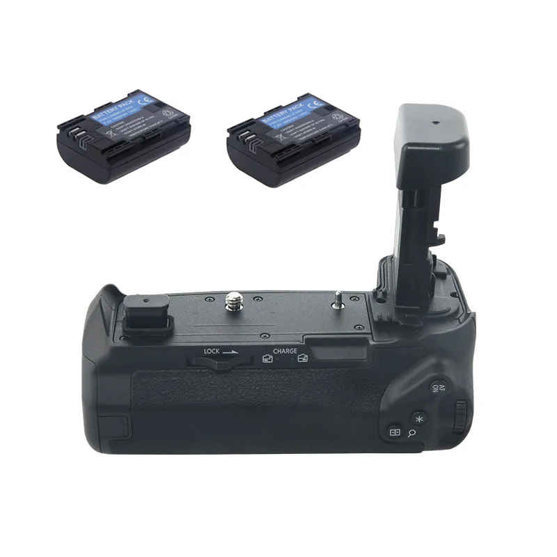 BG-E22 Batterij Grip + 2Pcs LP-E6N Batterijen Voor Canon Eos R