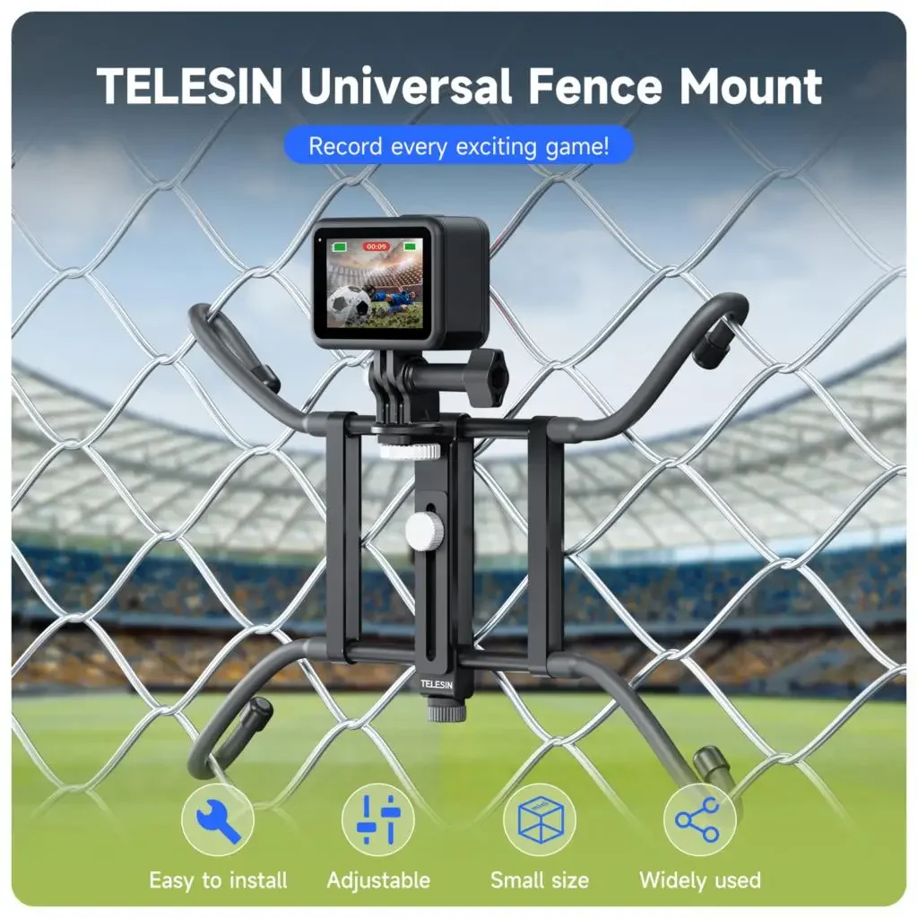 FF-T29A Magic Arm Bracket Mount Hanging Net Stand Foldable For Insta360 DJI Action Smart Phone Action Camera Accessories