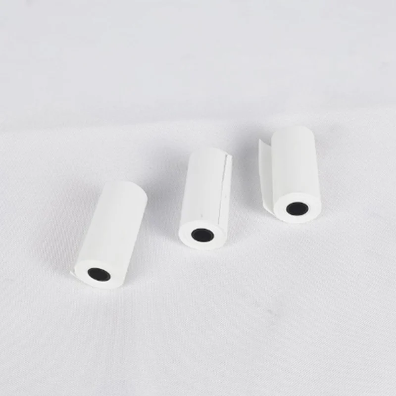 5 Rolls Printable Sticker Paper Roll Direct Thermal Paper With Self-adhesive 57*30mm For PeriPage A6 Pocket PAPERANG P1/P2