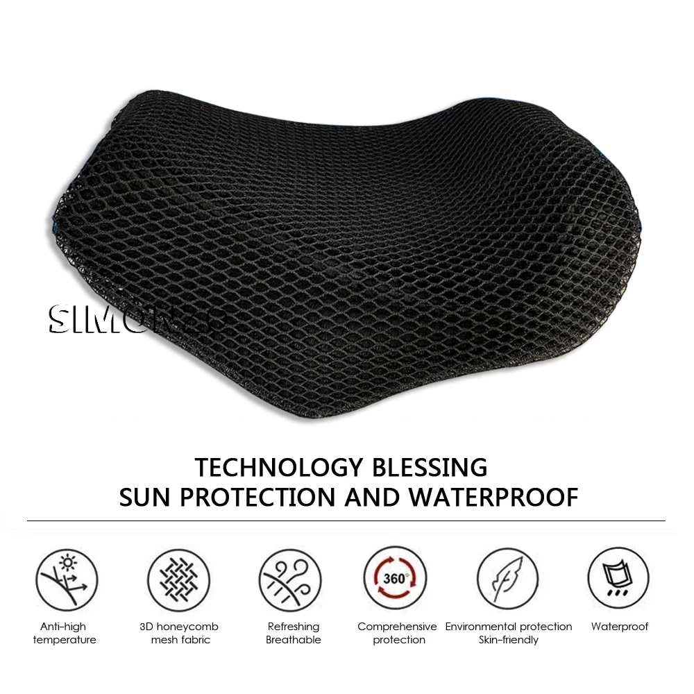 

For FXDR 114 Motorcycle Accessories Protecting Cushion Seat Cover FXDR114 2019-2023 Nylon Fabric Saddle Seat Cover