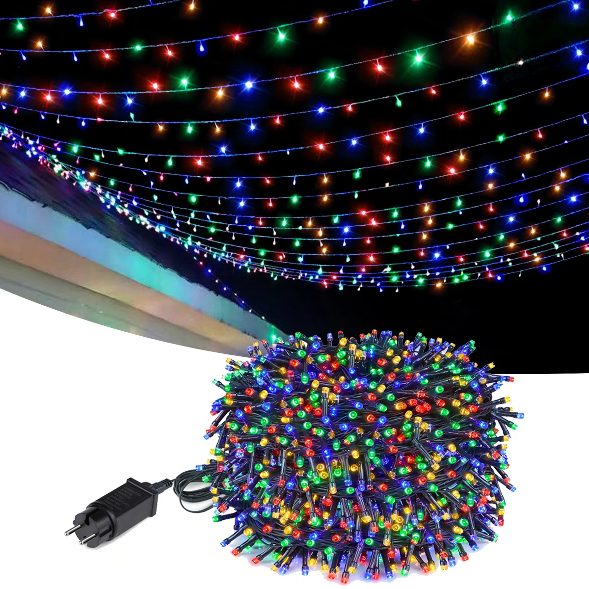 Led String Light Fairy Lamp 110V 220V Waterproof Outdoor Garden Street Garland For Christmas Tree Holiday Party Home Decoration