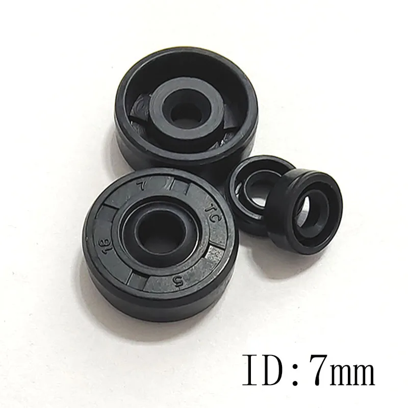 2Pcs Framework Oil Seal ID 7mm OD 14-31mm Thickness 4-8mm  Rubber Gasket Rings