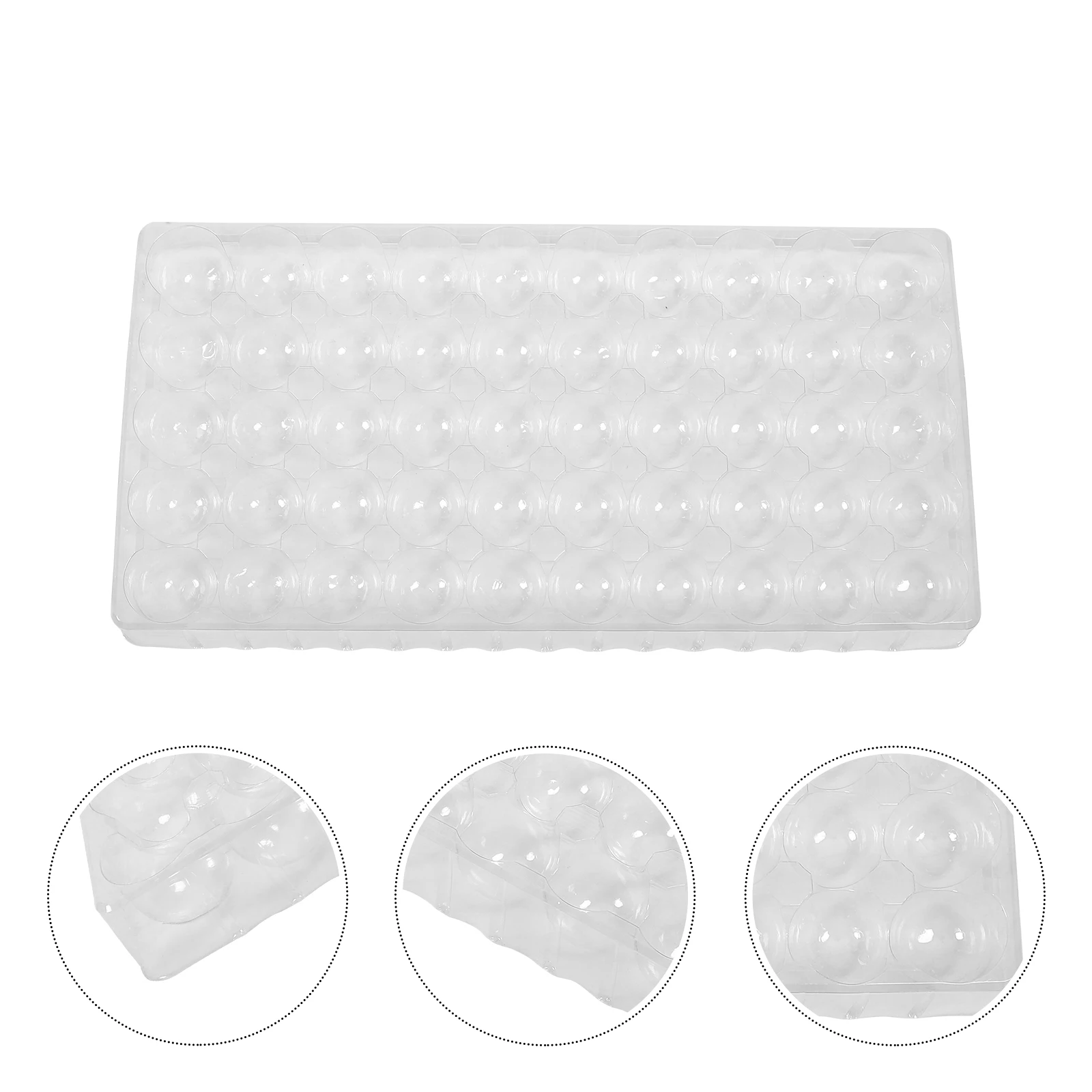 

Lottery Ball Number Raffle Storage Holder Plastic Transparent Box Large Capacity Game Prop Numbers Storage Container