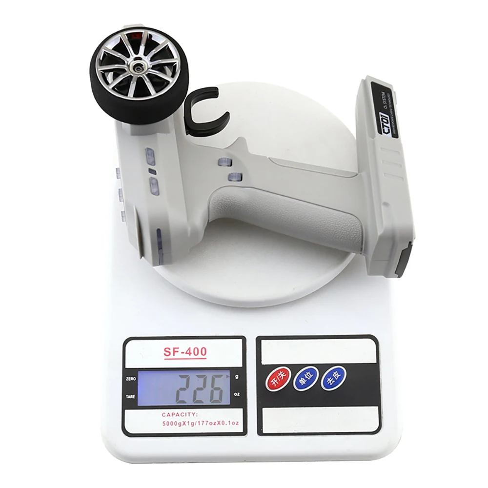 LDARC CT01 2,4 GHz 8CH controlador de Radio con pantalla LCD bidireccional con receptor CR1800 para modelos de tanques de barcos y coches RC