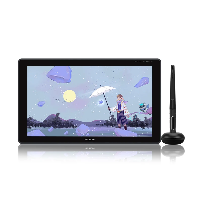 KAMVAS 22 Anti-glare Glass 8192 Levels Pressure Sensitivity IPS Lcd Drawing Pen Display Digital Graphic Tablet Monitor