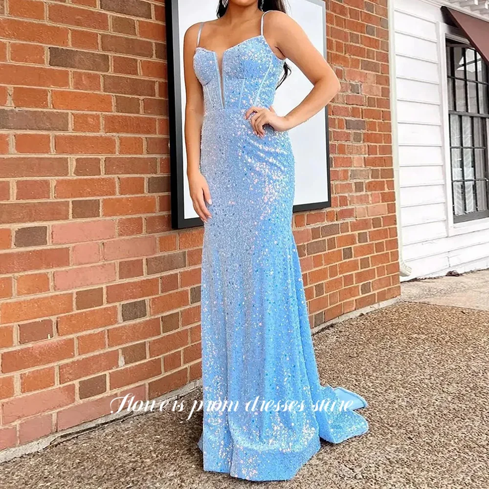 

Flowers Mermaid Party Dress Glitter Evening Dress Sequin Party Dress for Women Pleats Prom Dress for Women Vestidos Customized