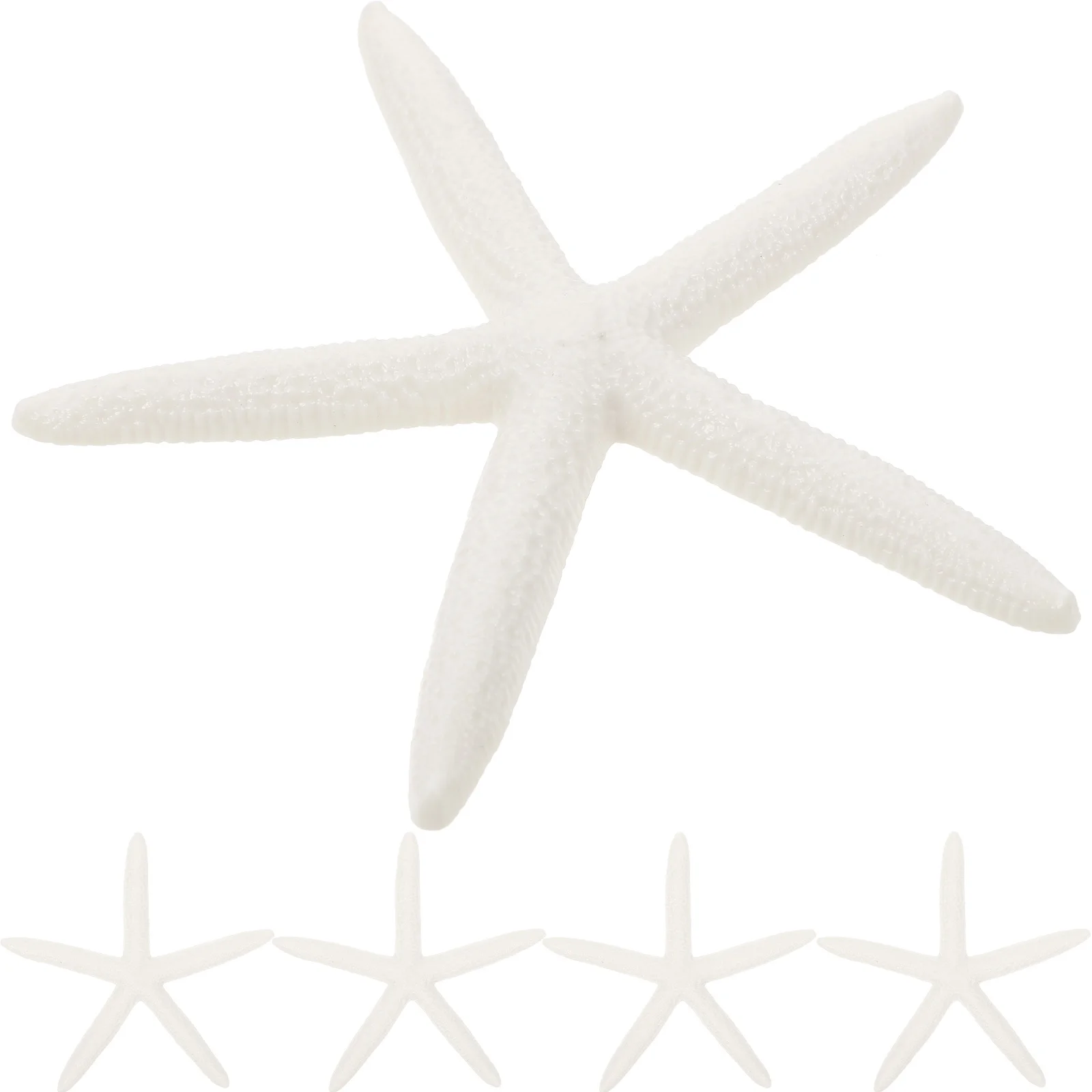 

5Pcs Simulated Sea Star Resin Fish Tank Decoration Natural Look Micro Landscape Aquarium Ornament Home Supply Decor