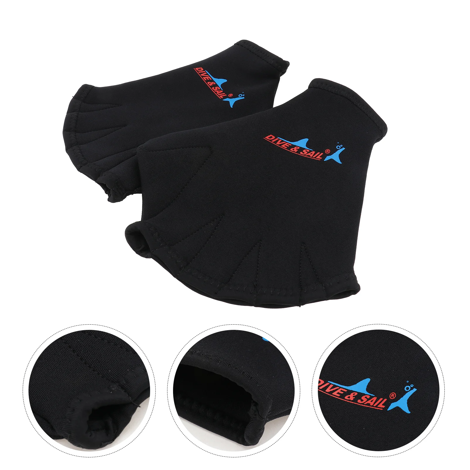 Swim Fingerless Gloves for Swimming Kids Full Webbed Paddles Fitness The Mitten