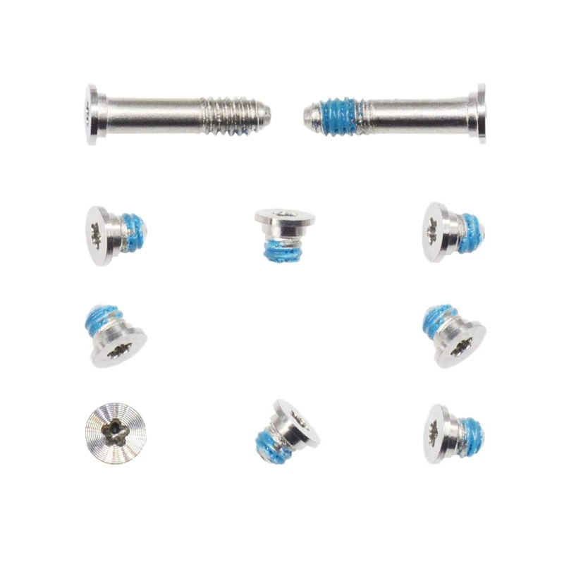 MacBook Air用ボトムケースネジ,11in, 13in,a1369,a1370,a1465,a1466,バッチあたり10セット