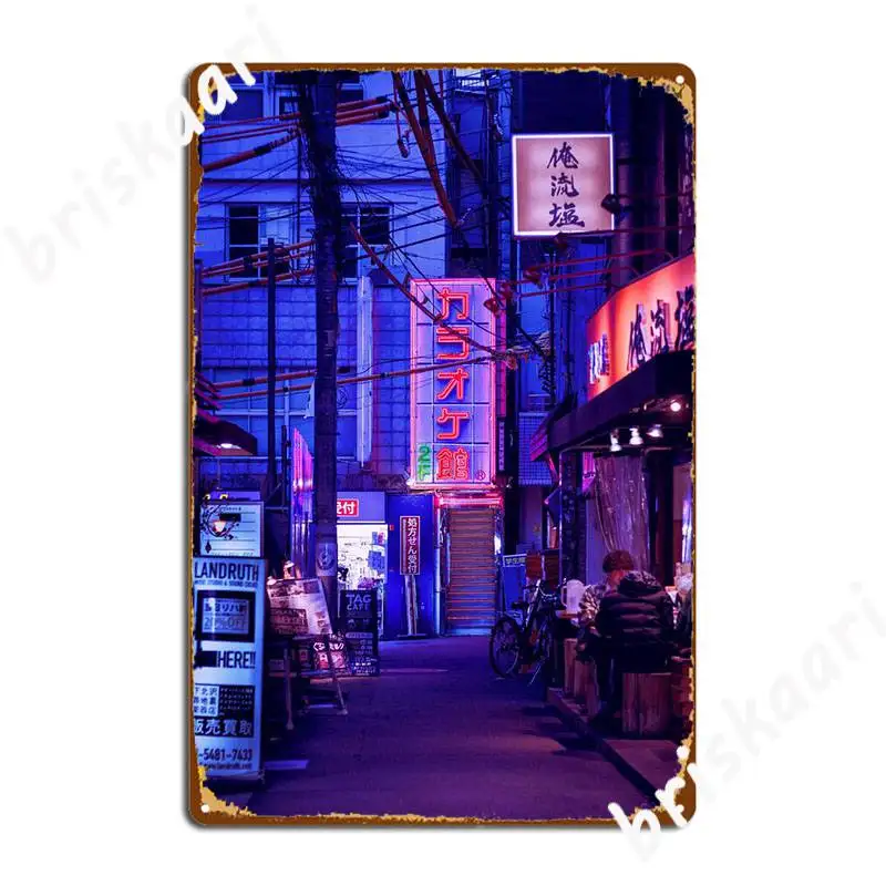 Tokyo Metal Sign Wall Decor Party Create Cinema Garage Tin Sign Poster