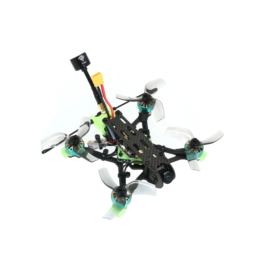 2.5 นิ้ว RC FPV Racing Drone พร้อม Nano4 1/3 "800TVL กล้อง QAV250 ยาวเที่ยวบินระยะทาง DIY Freestyle Racing FPV Drone