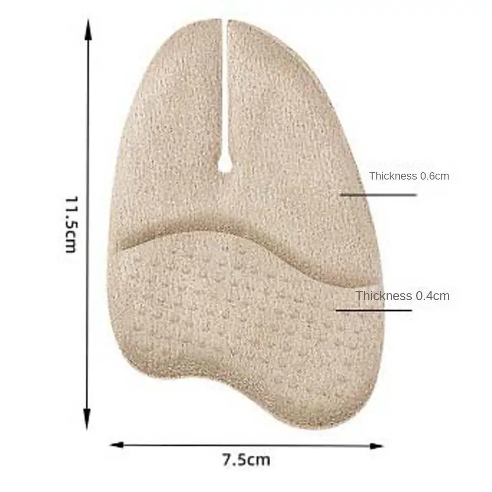 Foot Blister Relief Flip-flop cuscinetti per avampiede Comfort imbottitura supporto avampiede infradito cuscini cuscinetti strumenti per la cura dei piedi antiscivolo