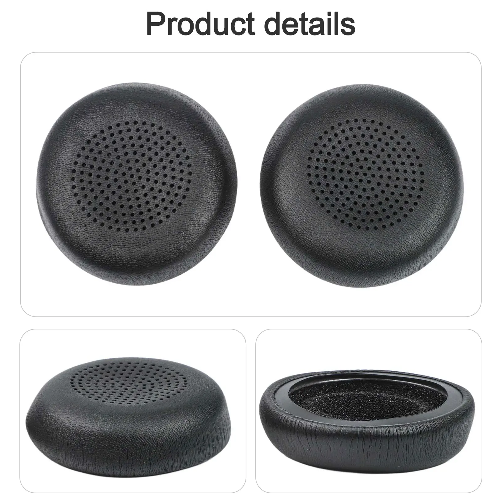 

For Logitech Zone Wireless Headset Ear Cushion Replacement Featuring PU Coating and Nylon Backing for Operational Reliability