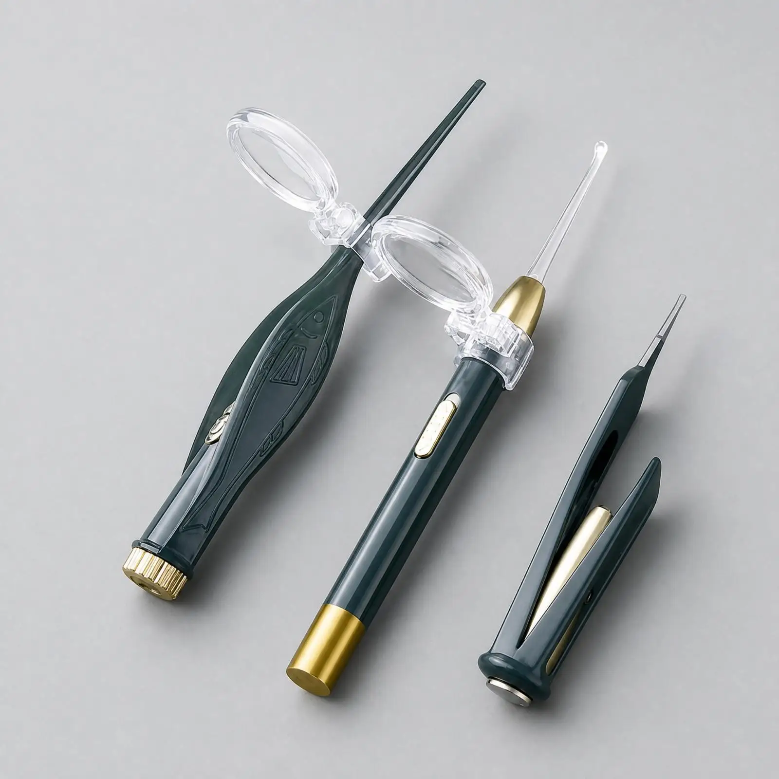 LED Removal Tool Rechargeable Ear Cleaner with Storage Case for Family