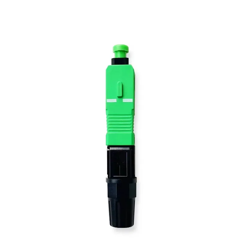 SC APC Quick Fiber Cold Connector Low Insertion Loss Fast Assembly FTTH Indoor Telecom Network 3G 4G 5G WiFi Connection