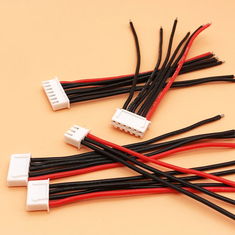 10 шт./лот 1S/2S/3S/4S/5S/6S/8S Lipo Аккумуляторный балансировочный зарядный кабель для IMAX B6 B8 разъем сбалансированная зарядная линия радиоуправляемая модель