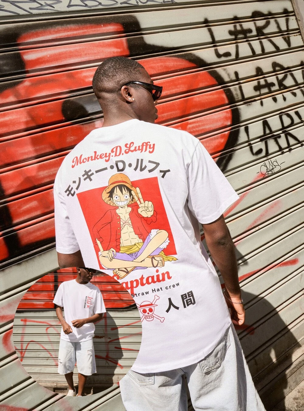 Camiseta de gran tamaño para hombre, camiseta gráfica de manga corta de Anime Luffy de una pieza para mujer, ropa de calle informal de moda de verano, ropa de Manga Y2k