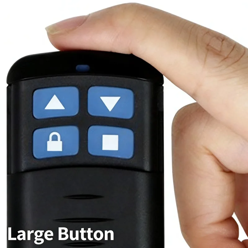 433MHz Wireless Cloning RF Garage Door Transmitter Smart Home Door Control Remote