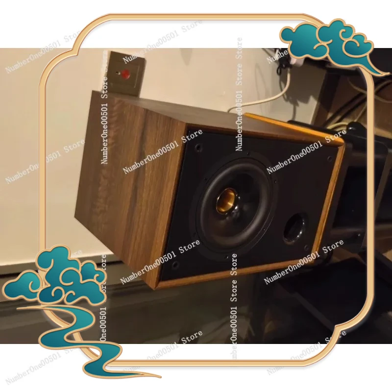 

6.5 inch audiophile coaxial speaker passive bookshelf high fidelity home wood 2.0 audio