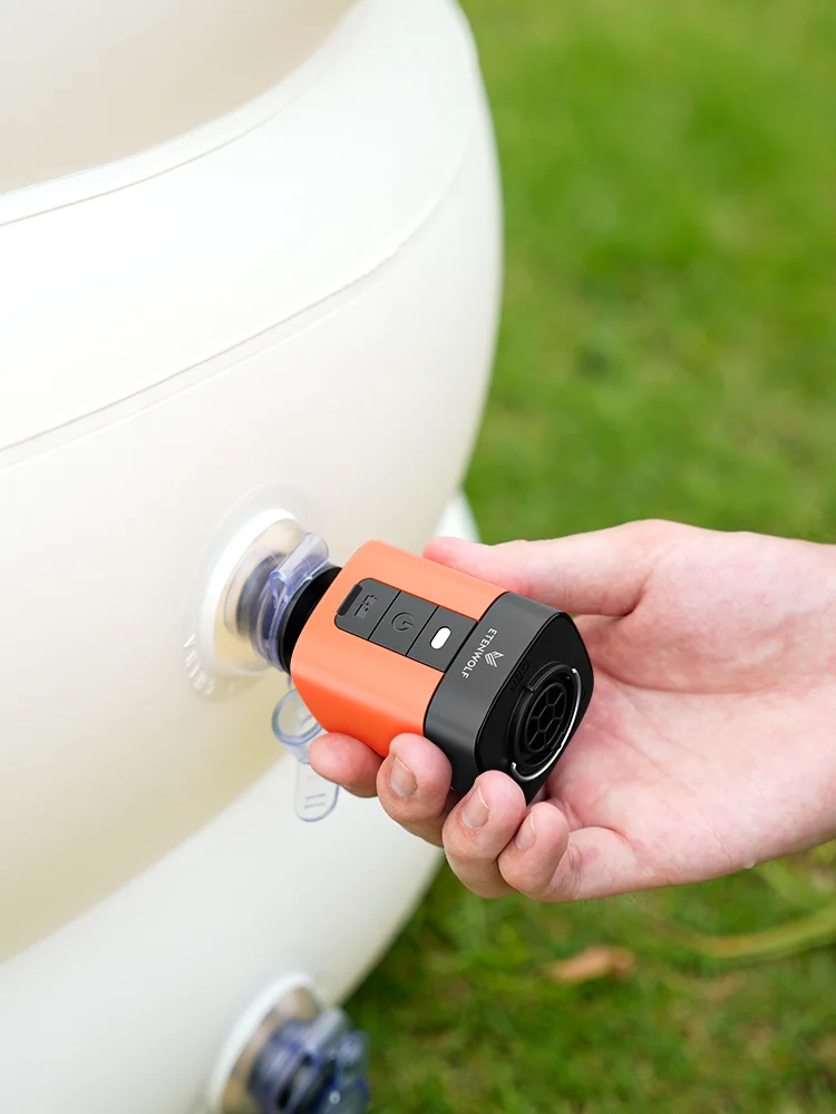 AliExpress NONE New ETENWOLF AIR 3SE Electric Outdoor Pump 1300mAh Air Pump for Air Mattress Pool Floats Sleeping Pads