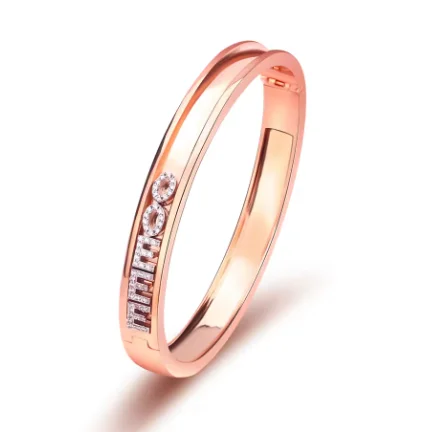 DOREMI Custom Slide Charm Bangle with Multiple DIY Charms High Quality Jewelry Personalized Pattern Design Fashion Bangle