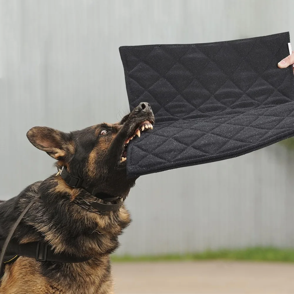 

Chew-Proof Dog Bed Pad, Durable Machine Washable Mat for Aggressive Chewers, Medium Size Black Kennel Crate Mat