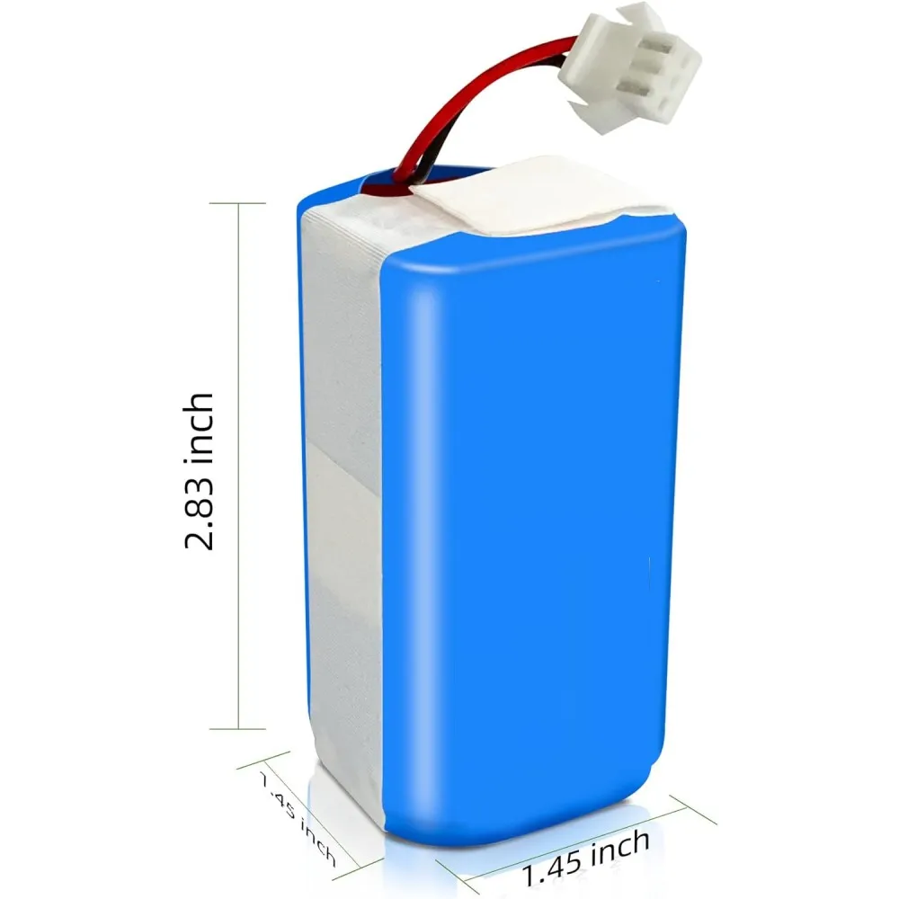 New 2600mAh Battery Replacement for Lefant M210 M210B M210P M213 M213S Robot Vacuum Cleaner 14.4V 36.3Wh