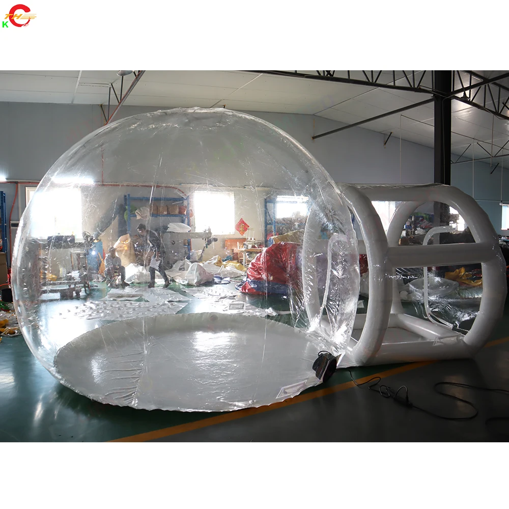 3m/4m Durchmesser aufblasbares Bubble House 5m Bubble Zelt mit Tunnel Hüpf burgen Karneval Spielzeug zu verkaufen