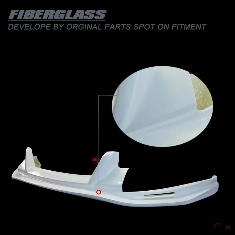 SAAR Compatible with Nissan Demon Z34 Early 370Z Carbon Fiber Modification Parts TS Style Lip Small Bag Front Splitter Chi