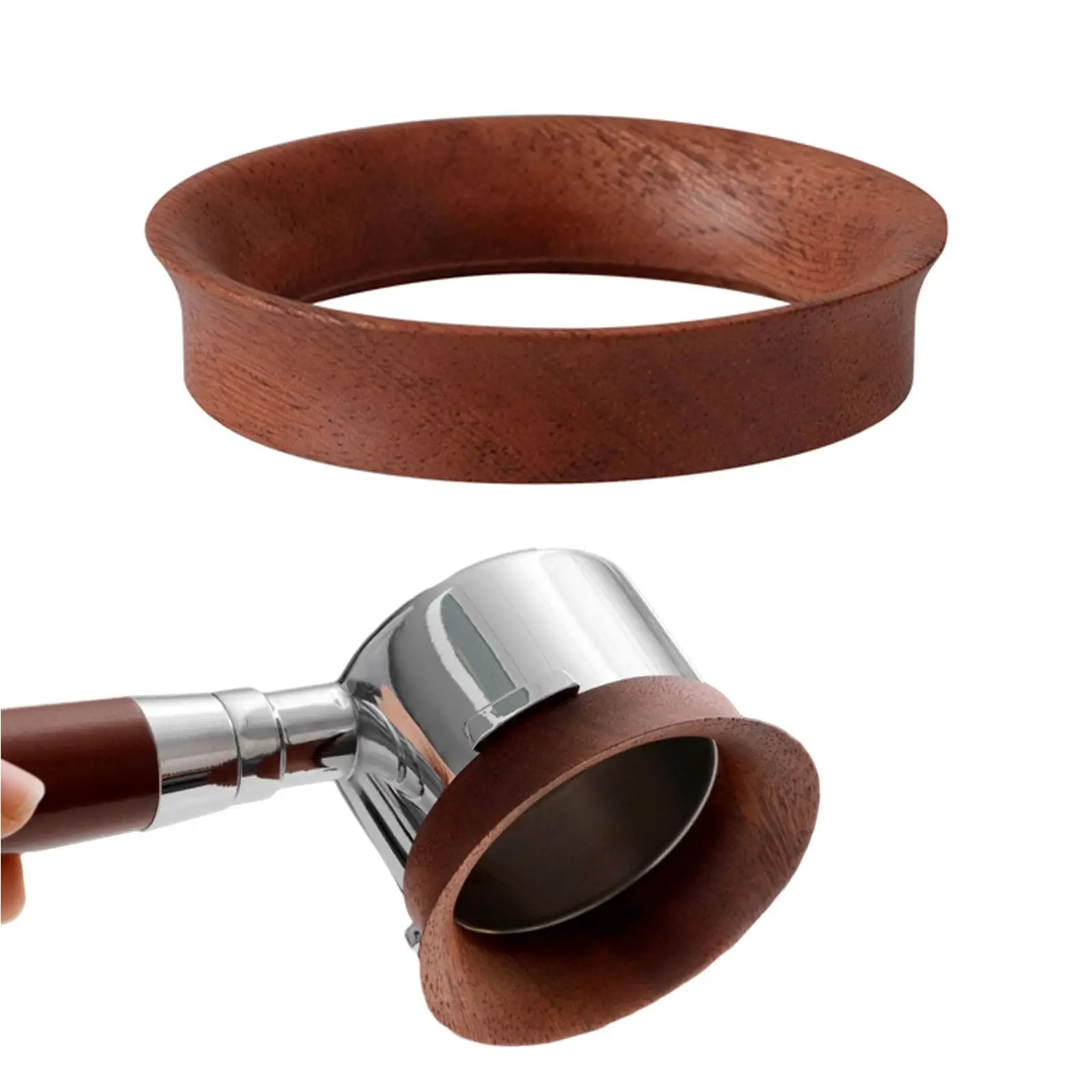 에스프레소 기계용 목재 커피 탬퍼, 에스프레소 도징 깔때기 교체