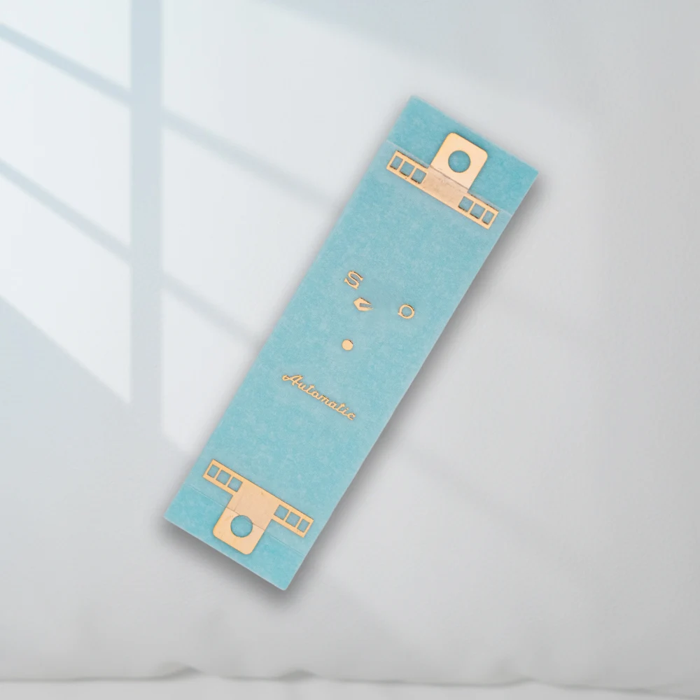 Adesivo in metallo rame nichel con logo SS di alta qualità Strumento di riparazione a quattro colori applicato alla superficie del quadrante da 27 mm-30 mm